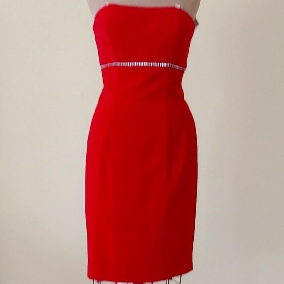 Faviana Dresses & Skirts - NWT Faviana Red Short Dress Style #4744